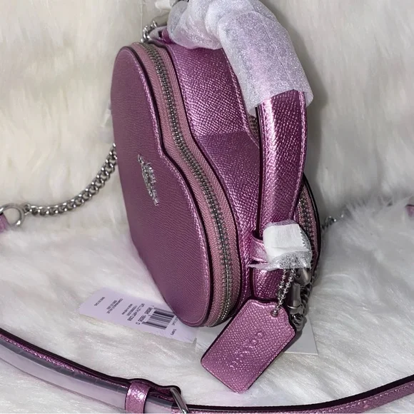 Coach Heart Crossbody New - Picture 14 of 15